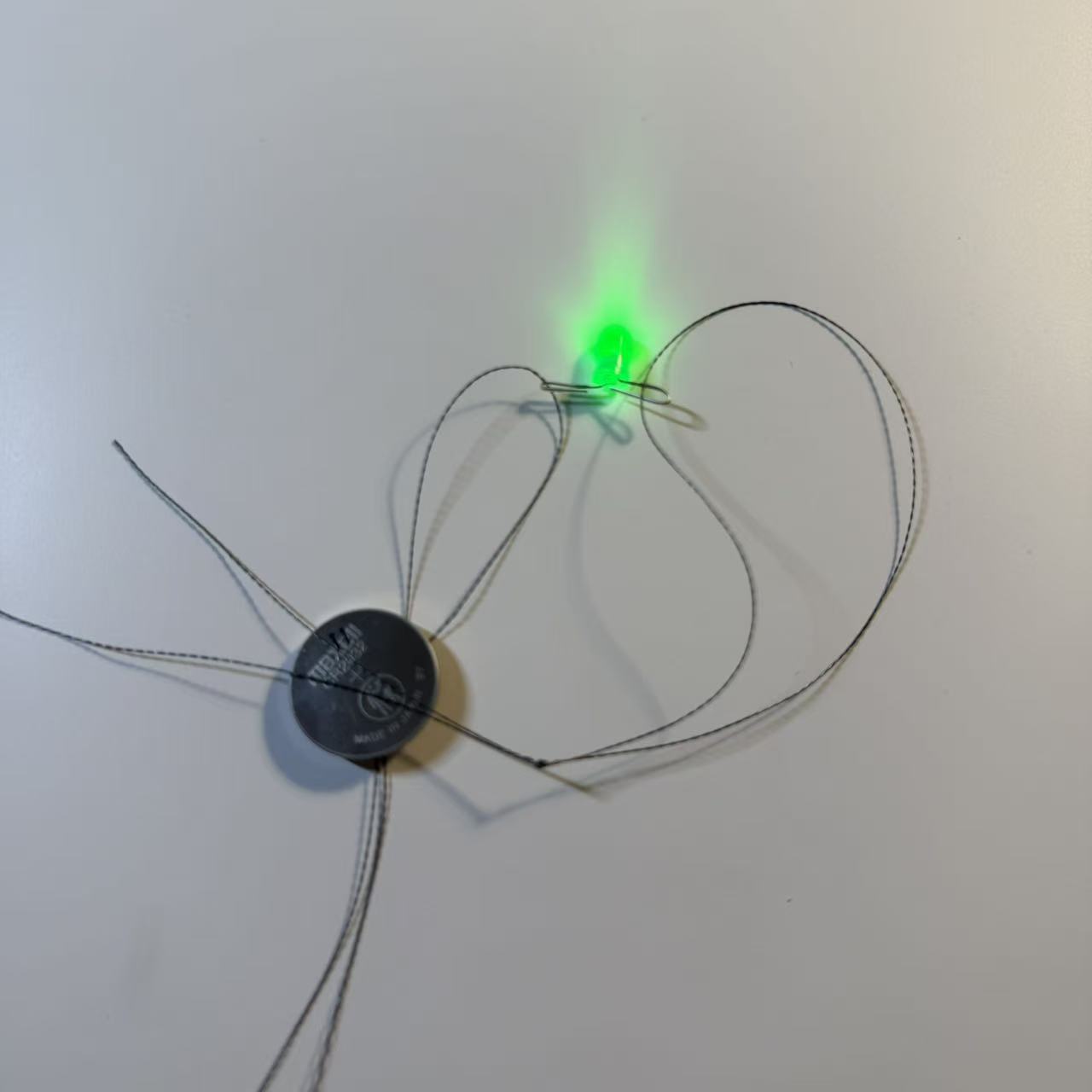 Simple conductive thread works