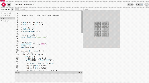 Learning from tutorial video: https://www.youtube.com/watch?v=8O5aCwdopLo. <br> Here is the link, it might required some time to load: https://editor.p5js.org/talia-xu0017/full/6xG_wKDfB.