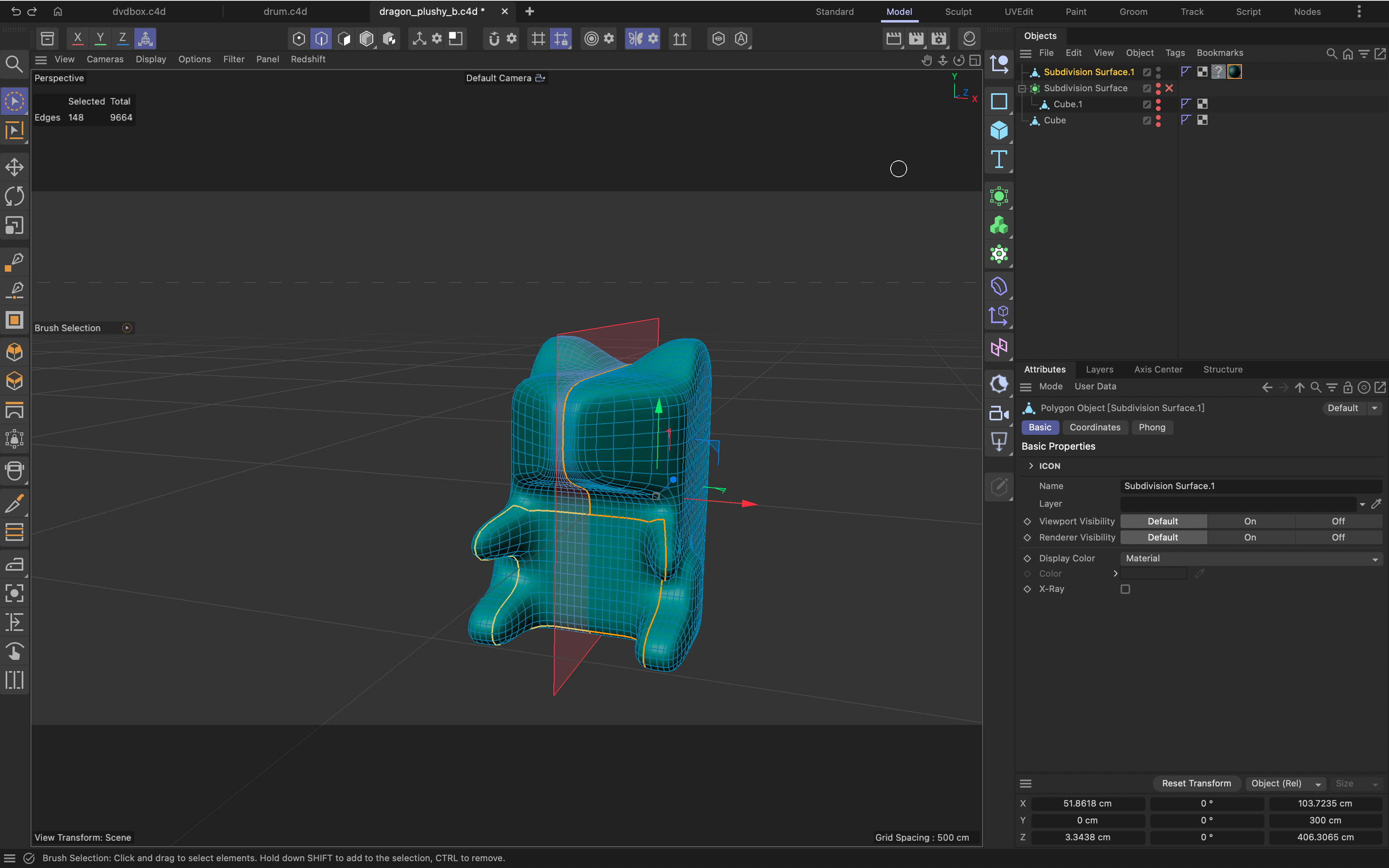 This is what I did follow by the tutorial video 6 for the plushy
