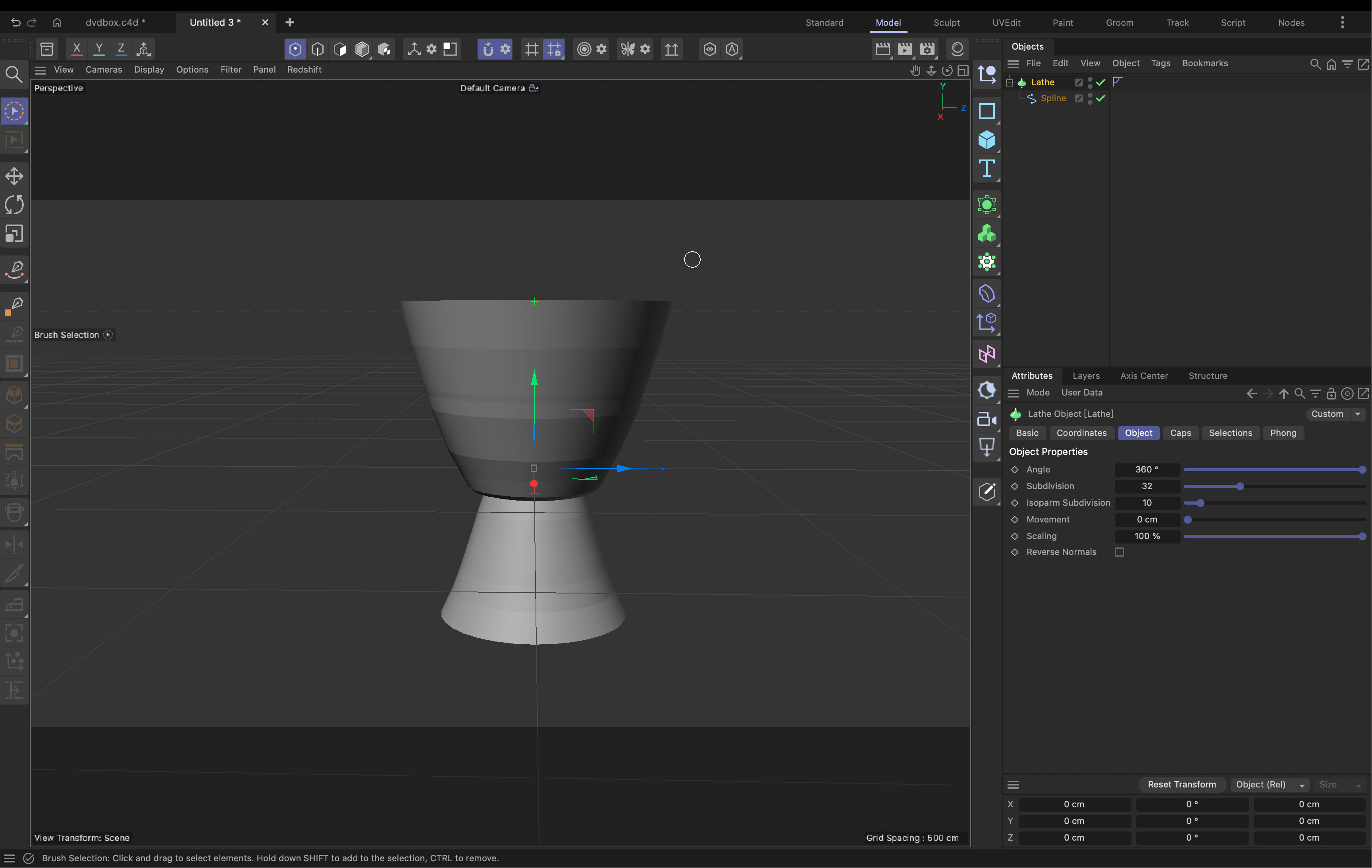 This is what I did follow by the tutorial video 5 for the drum