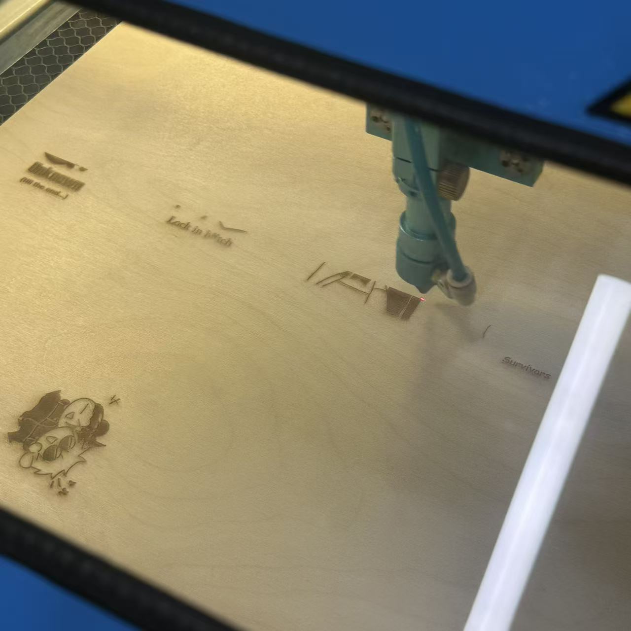 Laser cutting process 1