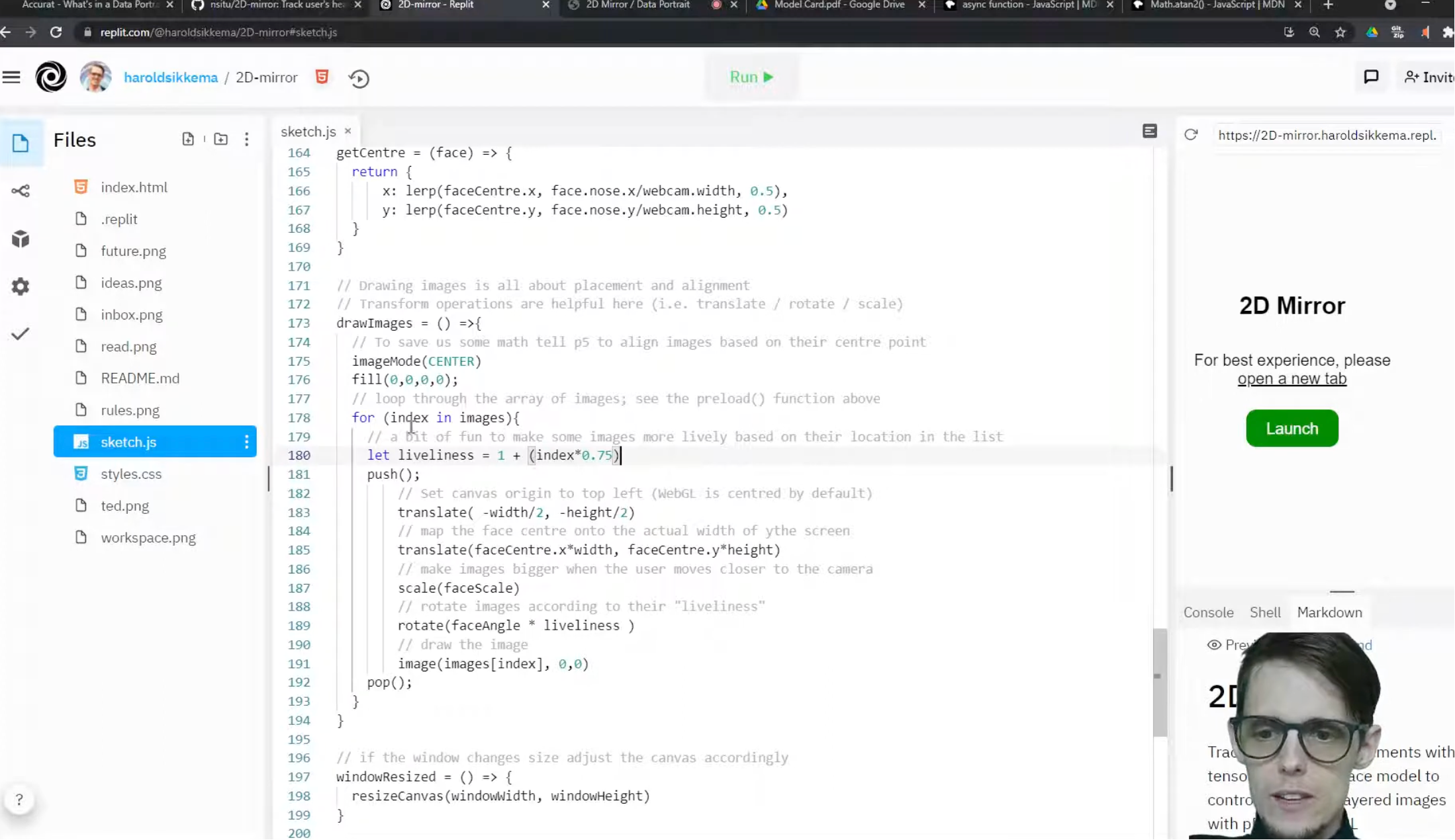 I checked the video but I still don't know how can I adjust the position of different elements