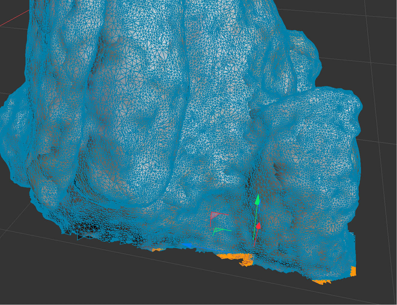 Cleaning my object 3 the part I don't needed